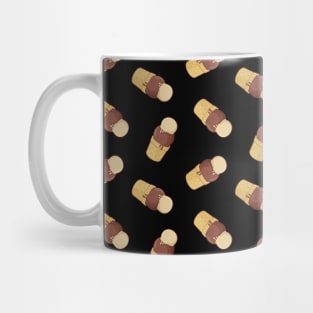 Two Balls Ice Cream Cup Pattern Mug